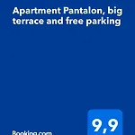 Apartamento Pantalon, Big Terrace And Free Parking Zadar